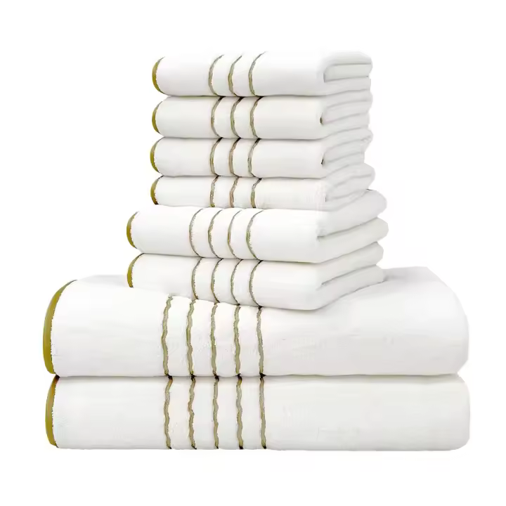 GOOZONE HOME, gruesas, abrsorbentes de Agua y suaves para envolver El Cabello Seco | Toalla de seco para el hogar - 1