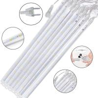 Luces De Lluvia De Meteoros LED EU Plug 8 Tubos Para Decoración De Jardín Patio Fiestas Navideñas Y Callejeras Luz De Cadena De Hadas - details 2