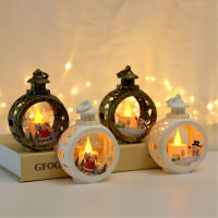 Lámpara De Navidad LED Retro Soporte Para Velas Electrónicas Regalos De Navidad Y Año Nuevo Fuente De Luz Ahorradora De Energía Material PP/Plástico - details 15
