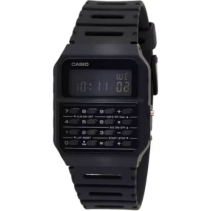 Casio Ca-53wf-1bdf Vintage Reloj Para Unisex Color Negro - 1