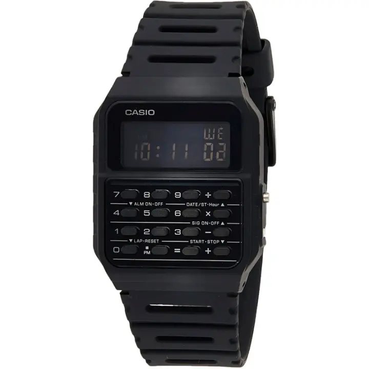 Casio Ca-53wf-1bdf Vintage Reloj Para Unisex Color Negro - 1