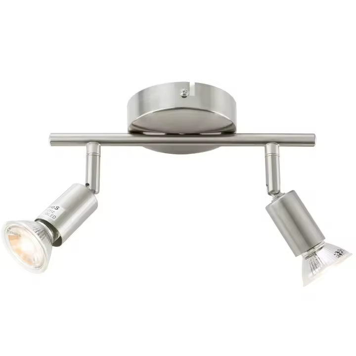 AREBOS LÃ¡mpara de techo LED con 2 focos 6 W - 1