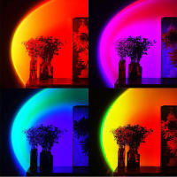 Lámpara De Puesta De Sol Inteligente Tuya Luz Nocturna Proyector De Puesta De Sol Control Remoto Por App Smart Life Decoración De Habitación Regalo De Cumpleaños - details 10