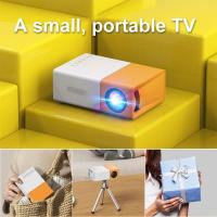 Mini Proyector W Portátil Micro Proyector LED 1080P Home Party Meeting Cinema Proyector W Conexión Eléctrica para Teléfonos Móvil (Última Actualización) - details 2