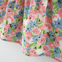 Conjunto De 2 Piezas Ropa Infantil Para Niñas Vestido De Verano Estilo Coreano Con Tirantes Flores Y Falda Playa Sombrero Del Mismo Estilo - details 6