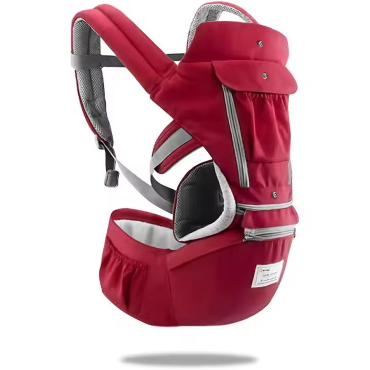 3 en 1 multimazón Hipseat Carrier, delantero y trasero, Algodón, ergonómico, fácil Mamá, advado al cinento de su hijo - 1