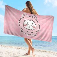 Toalla De Playa Microfibra Chiikawa Cute Absorbente Rápida Secado Suave Yoga Natación Resort Montañismo Tamaño 30x60 Cm 50x100 Cm - details 5