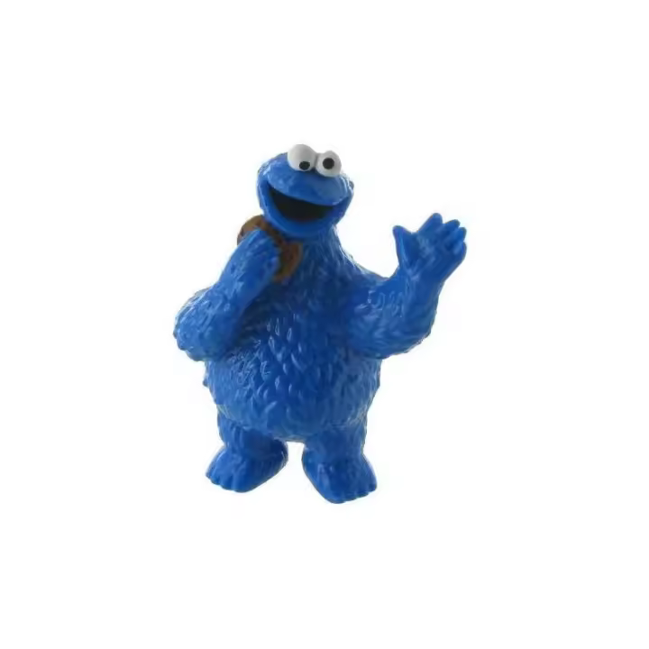 Figura Monstruo de las Galletas Triki Barrio Sésamo 8 cms - 1