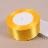 Cinta De Satén Dorado Amarillo Para Regalos Cinta Adhesiva Para Decoración De Fiestas Navidad Halloween Cumpleaños Tamaños 6-10-15-20-25-40-50mm - details 6