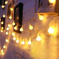 Cadena De Luces LED De Bola Con Batería 6M Para Decoración De Jardín Fiesta Bodas Y Navidad Autónoma Apto Para Exterior - details 5