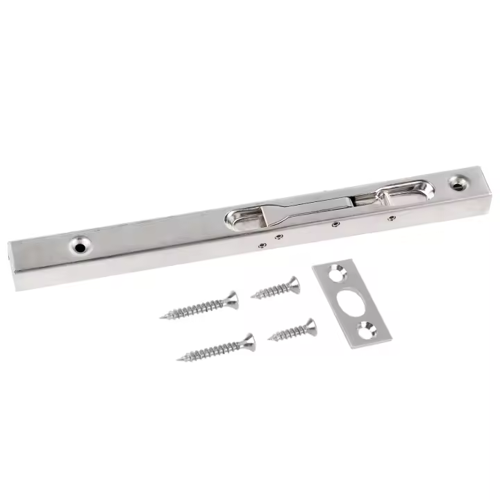 Pestillo de seguridad para puerta de casa, pestillo empotrado de acero inoxidable 304 <span class="ui-risk_flag4"><span class="ui-risk_flag4"><span class="ui-risk_flag4"><span class="ui-risk_flag4"><span class="ui-risk_flag4">Perno</span></span></span><</span></span> - 1