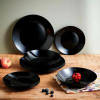 STARLEY-Vajilla Zelie 18 Piezas Vidrio Negro - details 4