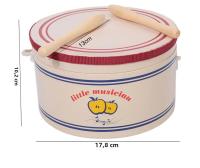Set De Batería De Madera Para Bebés Juguete Musical Montessori Instrumentos De Percusión Para Niños De 3 a 6 Años - details 16