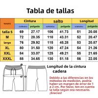 Shorts Militar Para Hombre Estilo Casual Verano Cargador Diseño Holgad Con Varios Bolsillos Cintura Elástica Talla Media - details 0