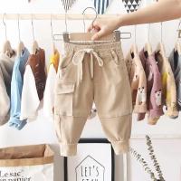 Nuevos Pantalones De Cargo Para Niños 2-6 Años Estilo Casual Deportivo Pantalones Solids Para Niños Tallas 2-8 Años Ropa Infantil - details 6