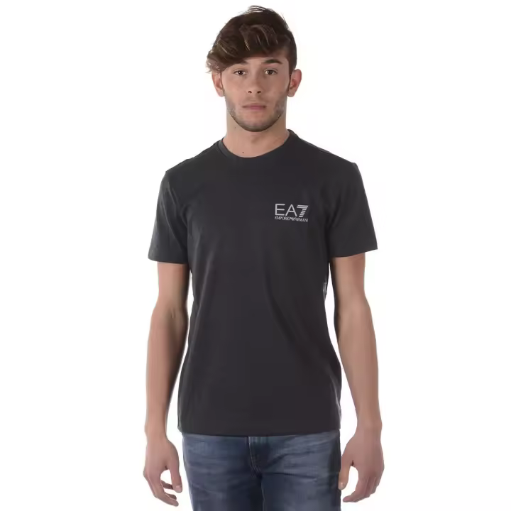 Emporio Armani EA7 Camiseta Algodón Hombre Gris Dark 3 ZPT51PJ30Z 3909 - 1