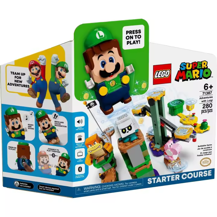 LEGO MARIO BROS 71387: Pack Inicial Aventuras con Luigi - 1