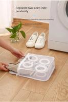 Set De 3 Bolsas De Lavandería De Malla Protectora Para Ropa Y Zapatos Organizador De Viaje Portátil Anti-deformación Para Máquina De Lavado - details 6