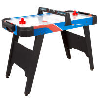 COLORBABY - Mesa Air hockey niños, 106x53x75 cm, incluye luz LED, 2 jugadores, marcadores eléctricos y manuales, material resistente, esquinas redondeadas y reforzadas, juegos de mesa, juego discos aire, juguetes niños 6 años, regalos niños - details 0