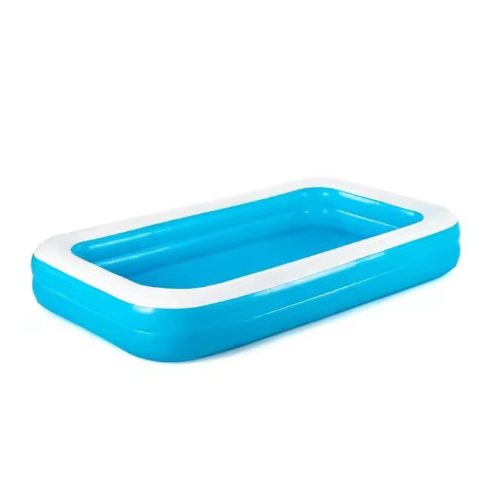 Bestway Piscina Hinchable 2 Camaras Rectangular 305x183x46 cm +3 Años Jardin 54150 - 1