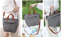 Bolsa térmica Porta Almuerzo, Bolsa Termica Comida Trabajo Porta Alimentos Isotermica Fiambrera, Lunch Bag para picnic/escuela - details 8