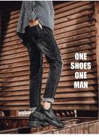 Botas De Seguridad Para Hombre Negras Al Aire Libre Antideslizantes Con Platforma Casual Deportivas Transpirables Para Primavera Tallas 39-44 - details 10