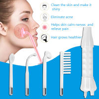 Máquina De Tratamiento De Piel De Alta Frecuencia Portátil Electroterapia Comercial Stick Facial Mixto Neón Argón Belleza Multifuncional - details 1