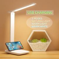 Lámpara De Mesa LED Recargable USB Plegable Con Protección Ocular Y Control Táctil 3 Modos Dimmer Para Dormitorio Y Lectura Miflame - details 1