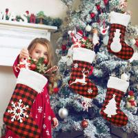 Calzón De Navidad En Invierno Decoración Para Chimenea Regalo Divertido Con Forma De Copita De Nieve En Estilo Rayado Rojo Y Blanco Decoración Para Hogar - details 11