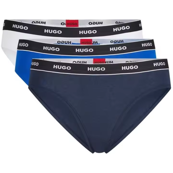 Pack De Braguitas Hugo Boss Triple Brief Stripe - 1