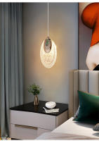 Lámpara Colgante Larga De Línea Moderna Y Sencilla Para Dormitorio Y Sala De Estar Decorativa Metal LED Fuente De Alimentación AC 90-260V - details 14