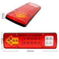 Lámparas De Freno Traseras LED Para Camiones Camiões Y Remolques 12V 24V Señal De Giro Luces De Señalización Lateral Pesada Accesorios Para Coches Y Camiones - details 8
