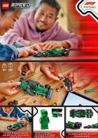 LEGO 77245 Speed Champions Coche de Carreras Aston Martin Aramco F1 AMR24, Juguete, Maqueta de Vehículo de Fórmula 1 con Minifigura de Piloto, Regalo para Niños y Niñas de 10 Años o Más - details 0
