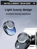 Afeitadora Eléctrica Portátil Para Viajes Mini Cuchilla Inalámbrica Desmontable Afeitadora De Barba Y Cuerpo Para Hombre - details 0