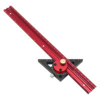 Regla De Scribe Precision Carpentry Aluminio T-Type Dibujo Layout Marca Gauge Para Carpintería Y Trabajo Con Madera 300/400mm - details 11