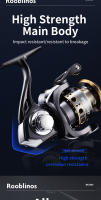 Carrete De Pesca Giratorio Rooblinos BK Para Agua Dulce Y Salada Con Bobina De Metal Interchangeable Izquierda/Derecha Herramientas De Pesca Para Truchas Y Carpas - details 2