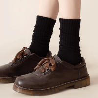 5 Pares De Calcetines Casuales Para Mujer En Color Sólido Transpirables Cómodos De Alta Calidad Deportivos Calcetines Femeninos - details 5