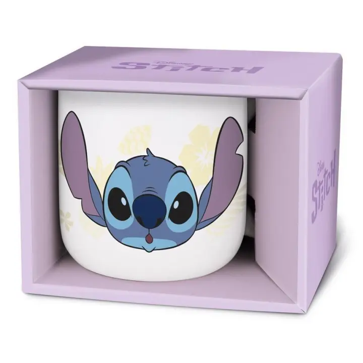 Stor Taza Cerámica 400ml Stitch Palms Disney Clásicos - 1