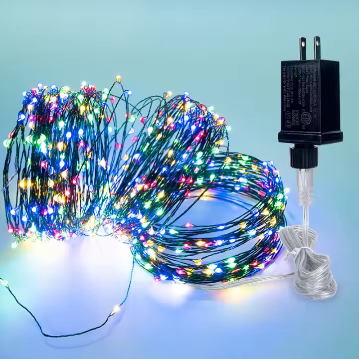 Guirnalda De Luces LED 10/20m Para Decoración De Fiesta Y Jardín Conector 220V Iluminación Exterior Decorativa - 1