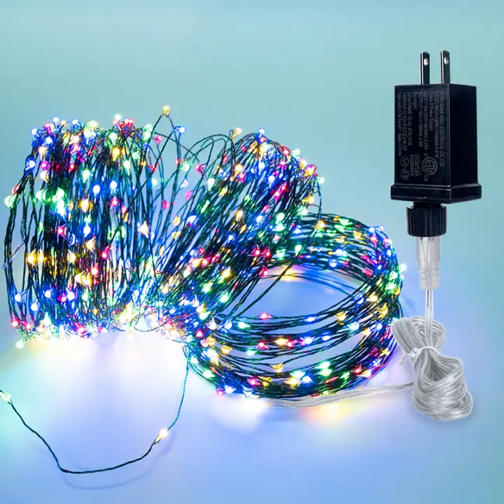 Guirnalda De Luces LED 10/20m Para Decoración De Fiesta Y Jardín Conector 220V Iluminación Exterior Decorativa - 1