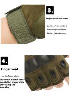 Guantes De Motocicleta Para Hombre Antideslizantes Y Tendrían De Invierno Moda Y Trendy Nylon Y Algodón Guantes De Carreras Al Aire Libre - details 5