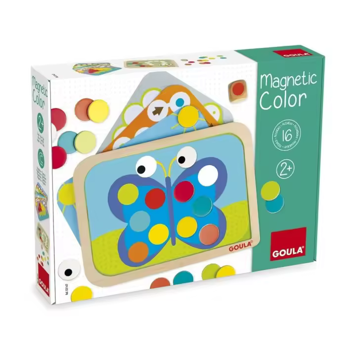 Juego educativo Magnetic Color de Goula 53142 Juguetes de madera - 1