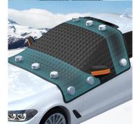 Magnetic winter car window snow cover, large size, windshield, antifreeze, windshield cover, glass sunshade - details 6