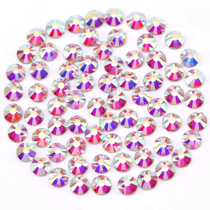 1440 diamantes de imitación para uñas SS20, cristales de imitación con parte trasera plana, para manualidades, uñas, maquillaje, bolsos y decoración de zapatos. - 1
