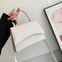 Bolso De Hombro De Cuero PU Sólido Para Mujer Bolso De Mano Pequeño De Diseñador Moda Bolso Cruzado De Lujo Con Asa Superior - details 6