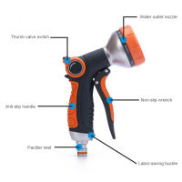 Boquilla De Riega Ajustable Antideslizante Para Jardín Ergonómica Para Riego De Plantas Limpieza De Coches Ducha Boquilla De Riega - details 5