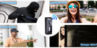 Cámara De Video Portero Inteligente Tuya 1080P HD IP65 Impermeable Con Intercomunicador Para Móvil Y Batería De 5200mAh Compatible Con Alexa Y Google Home - details 2