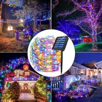Cadena De Luces LED Solar Impermeable Para Exterior Decoración De Navidad Y Festivales Para Jardín Estrella Faeira Inserto De Piso - details 2
