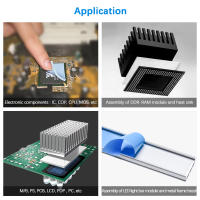 Cinta Transferente Térmica Conductor De Calor Doble Cara Para PCB Componentes Electrónicos LED Fita Adhesiva De 25 metros/Roll 8mm-20mm - details 3