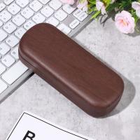 Caja De Gafas Impermeable Con Diseño De Madera Para Hombres Y Mujeres Protector De Lentes Portátil Para Lentes De Lectura Y Sol - details 4